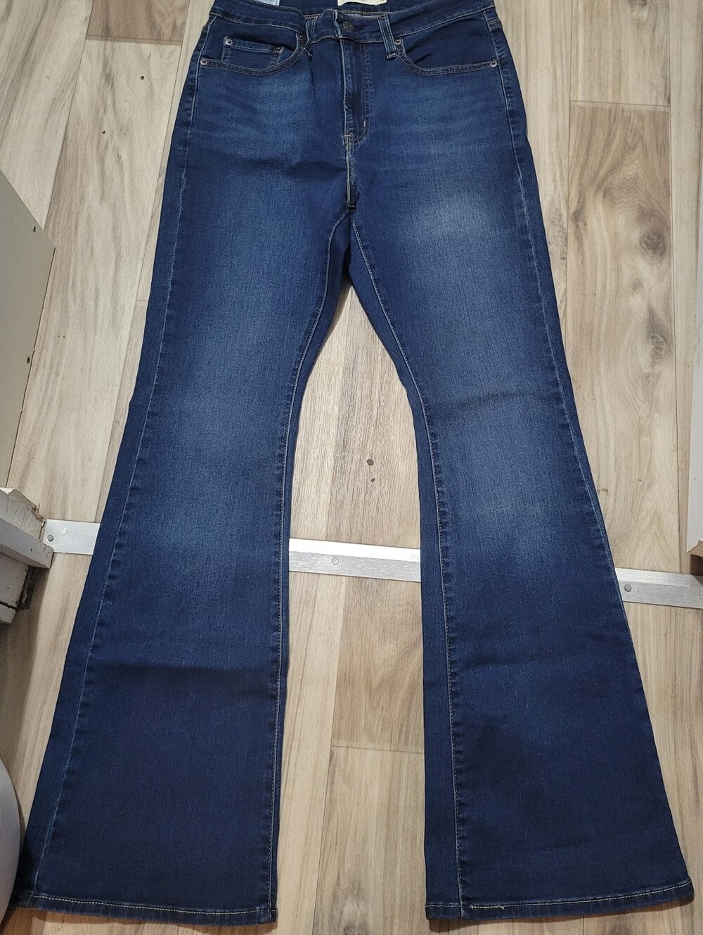 Levi's Dark Indigo Flare Jeans